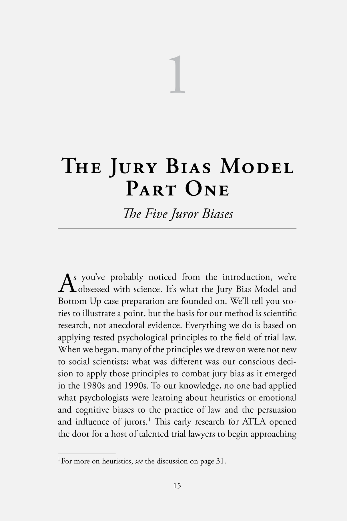 Winning Case Preparation: Understanding Jury Bias - Trial Guides