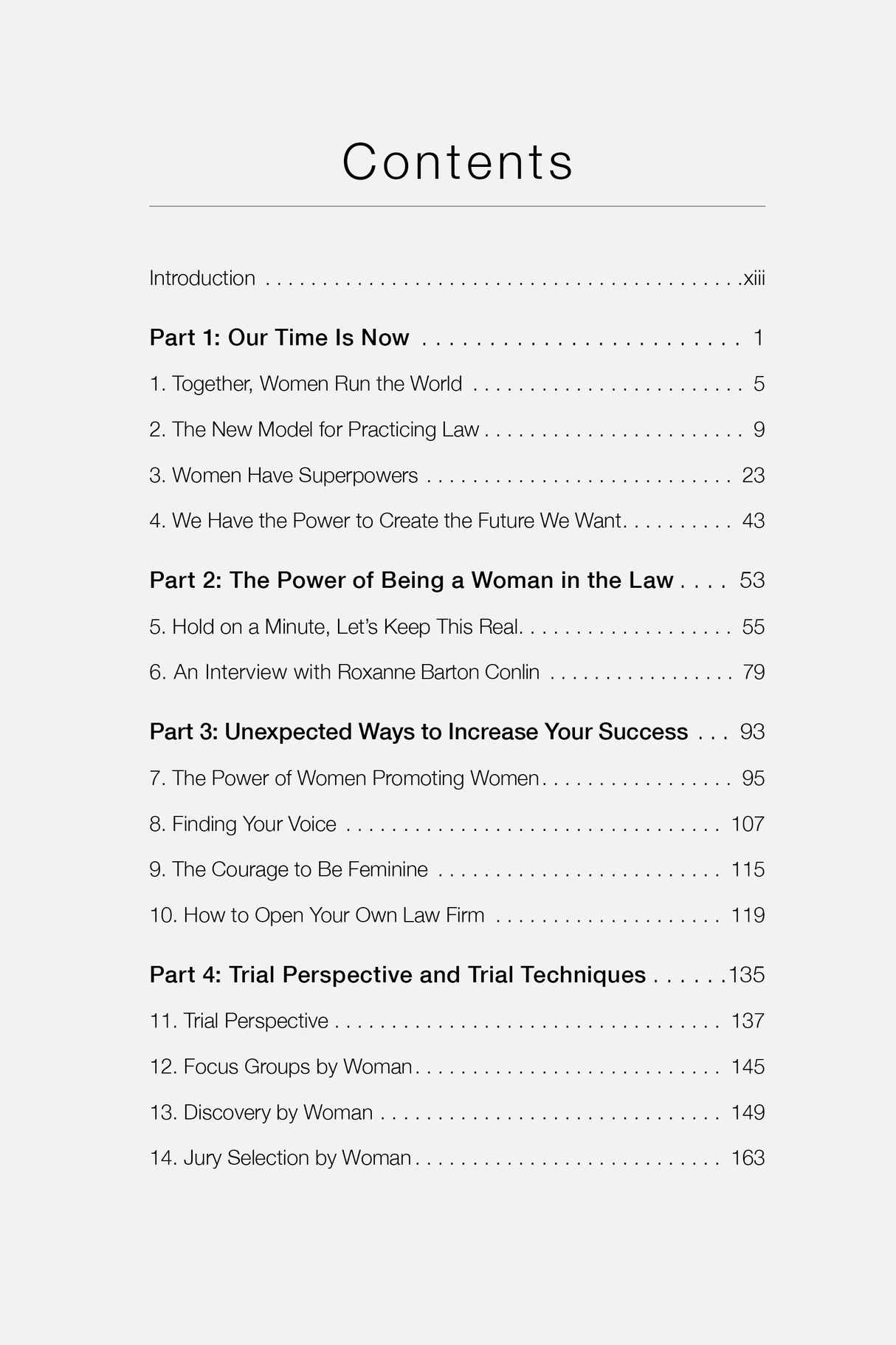 Trial by Woman - Trial Guides