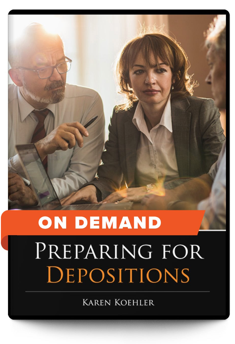 Preparing Your Clients For Deposition Trial Guides