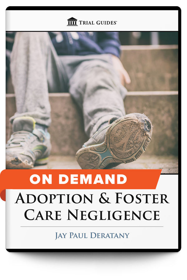 Adoption & Foster Care Negligence: Avoiding Pitfalls and Protecting Kids - On Demand - Trial Guides