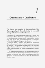 Example of Chapter One for Recovering for Psychological Injuries