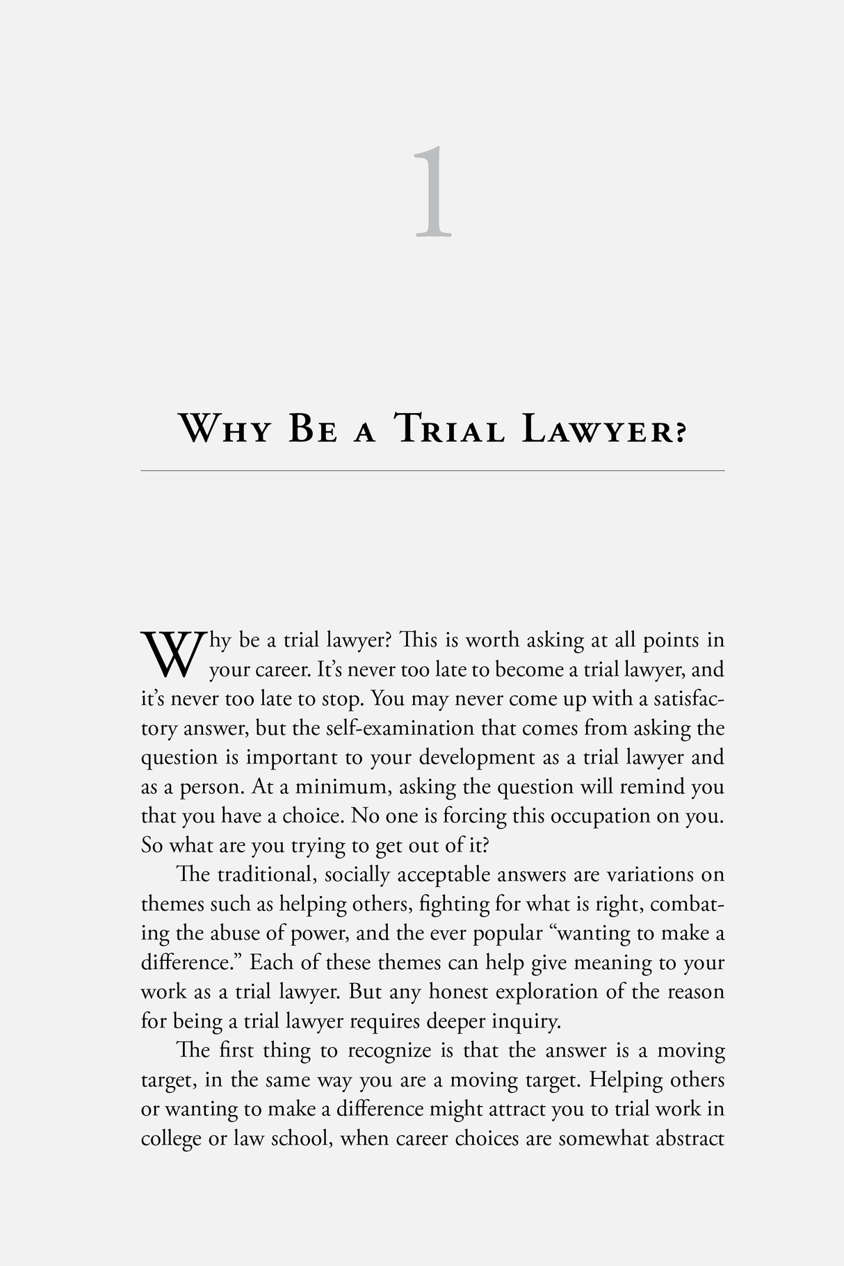 Becoming a Trial Lawyer: A Guide for the Lifelong Advocate - Trial Guides