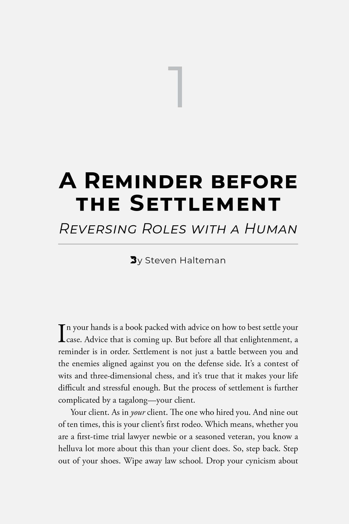 Running with the Bulls: How to Win Top Dollar Settlements - Trial Guides