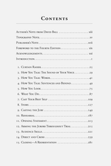 Table of Contents for Theater for Trial