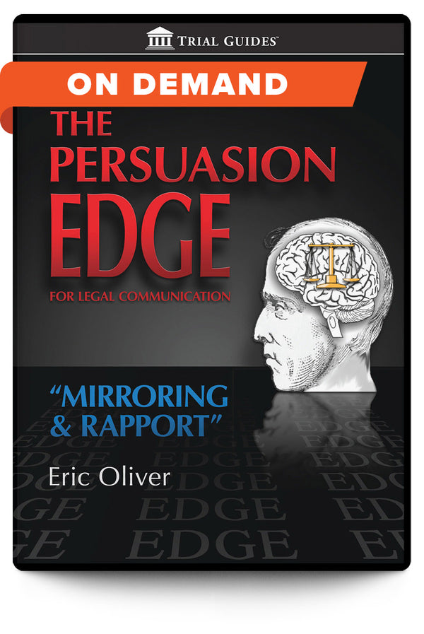 The Persuasion Edge™- On Demand - Trial Guides
