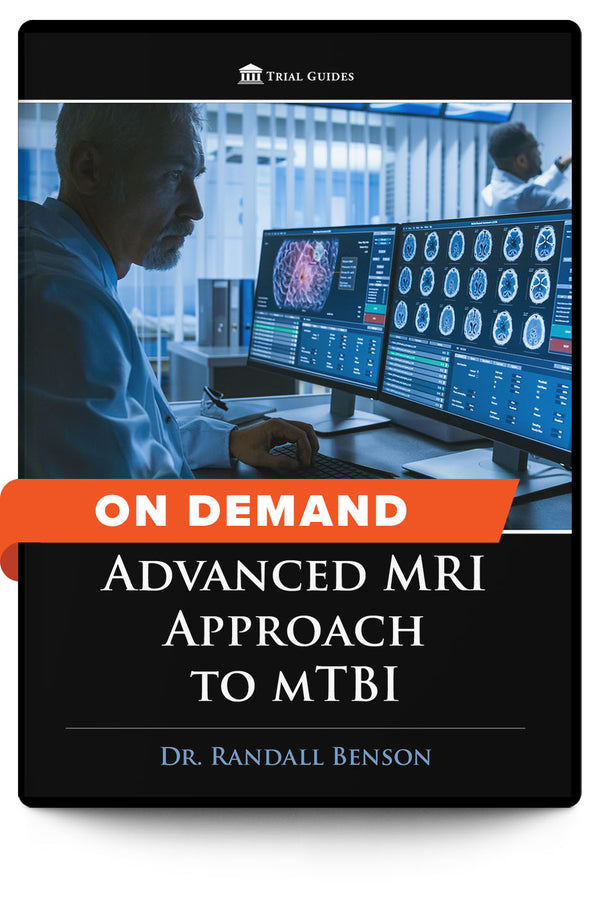 Advanced MRI Approach to mTBI - On Demand - Trial Guides