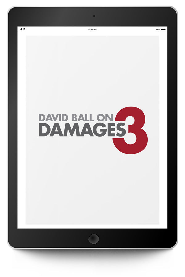 David Ball on Damages 3 (eBook) - Trial Guides