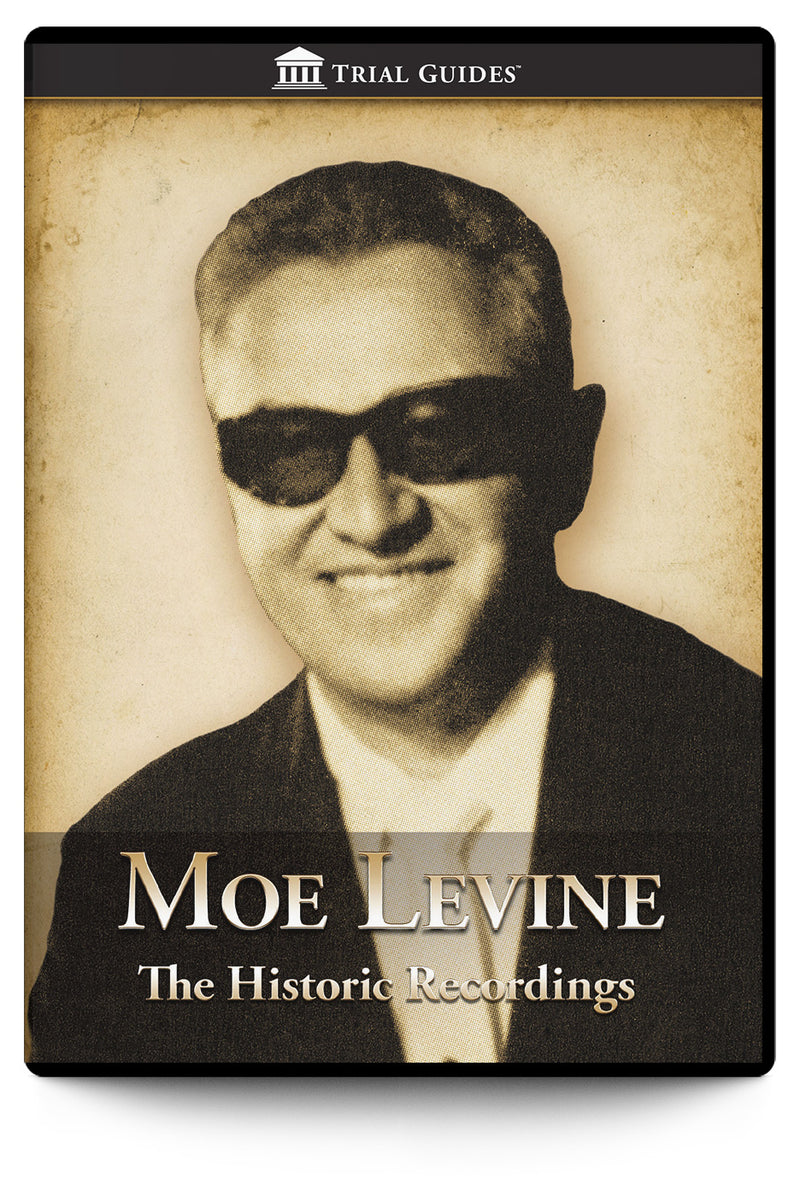 Moe Levine: The Historic Recordings - Trial Guides