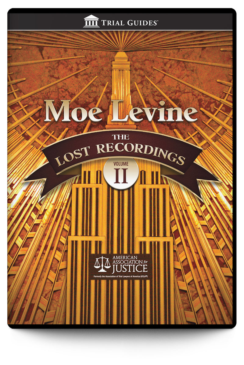 Moe Levine: The Lost Recordings, Vol. II - Trial Guides