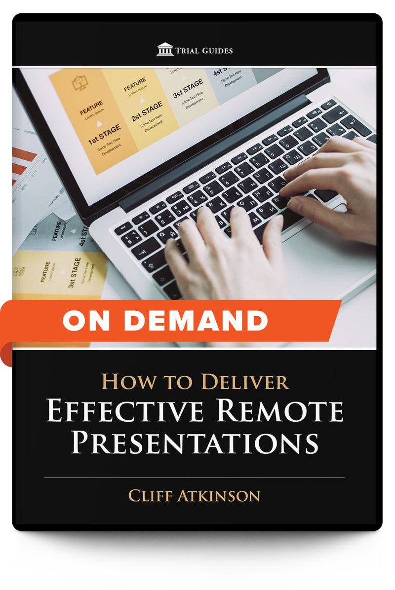 How to Deliver Effective Remote Presentations - On Demand - Trial Guides