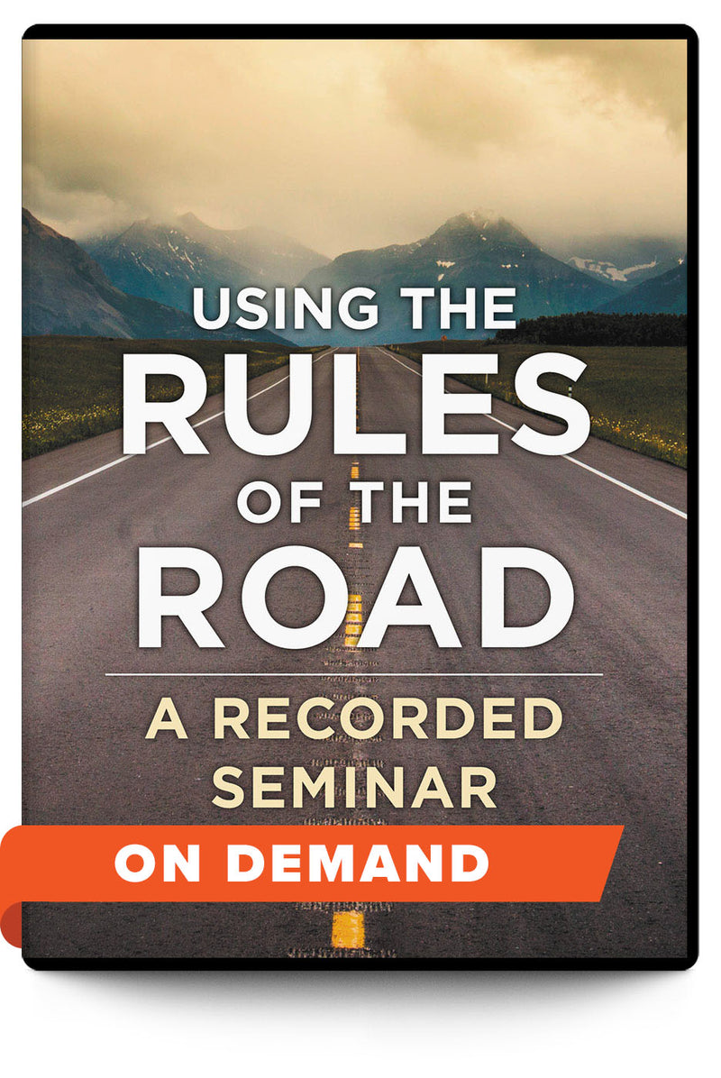 Using the Rules of the Road Package - On Demand - Trial Guides